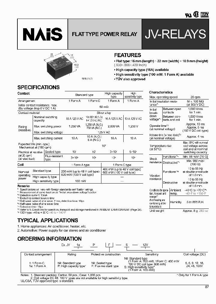 JV1AP-100V_4926631.PDF Datasheet