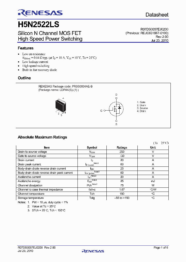 H5N2522LS10_4927872.PDF Datasheet