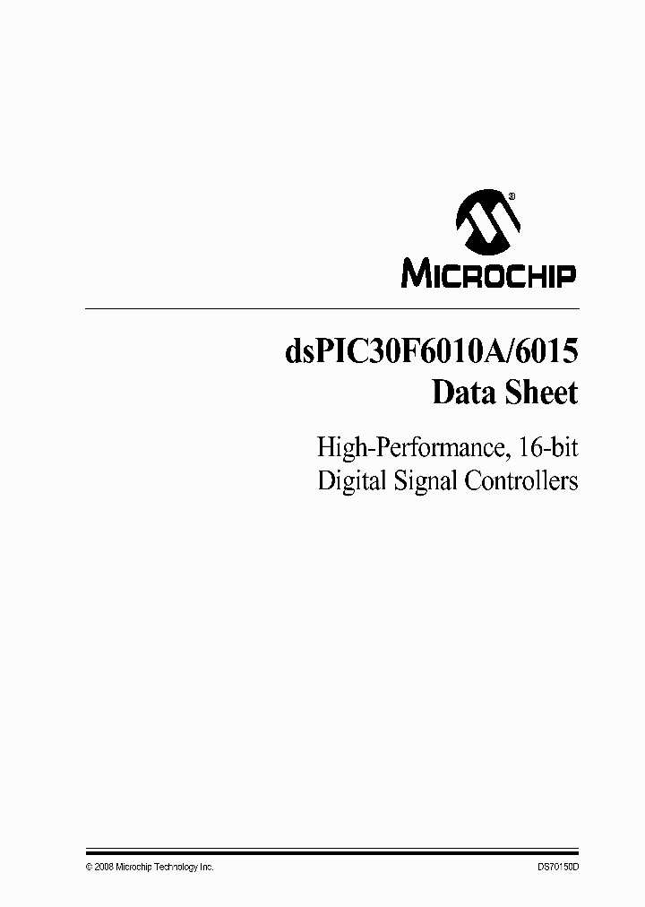 DSPIC30F9015CT-20IPF_4930739.PDF Datasheet