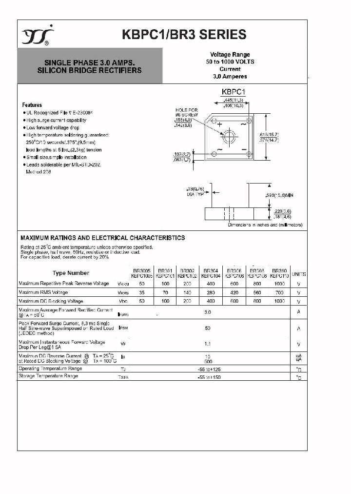 KBPC108_4930847.PDF Datasheet