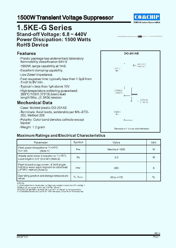 15KE180-C_4931984.PDF Datasheet