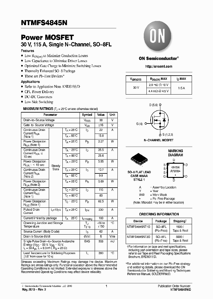 NTMFS4845NT1G_4932078.PDF Datasheet