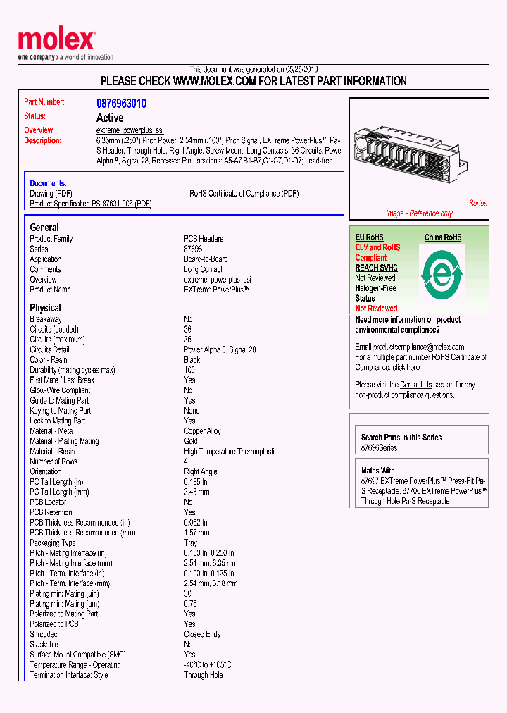 0876963010_4932440.PDF Datasheet