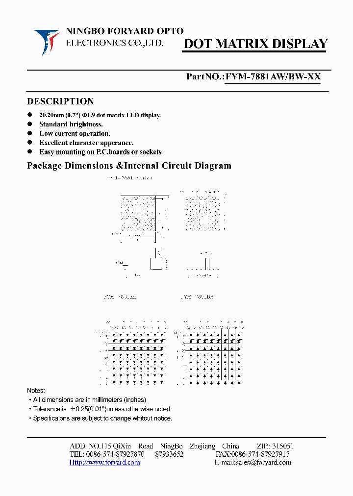 FYM-7881AW-0_4934626.PDF Datasheet