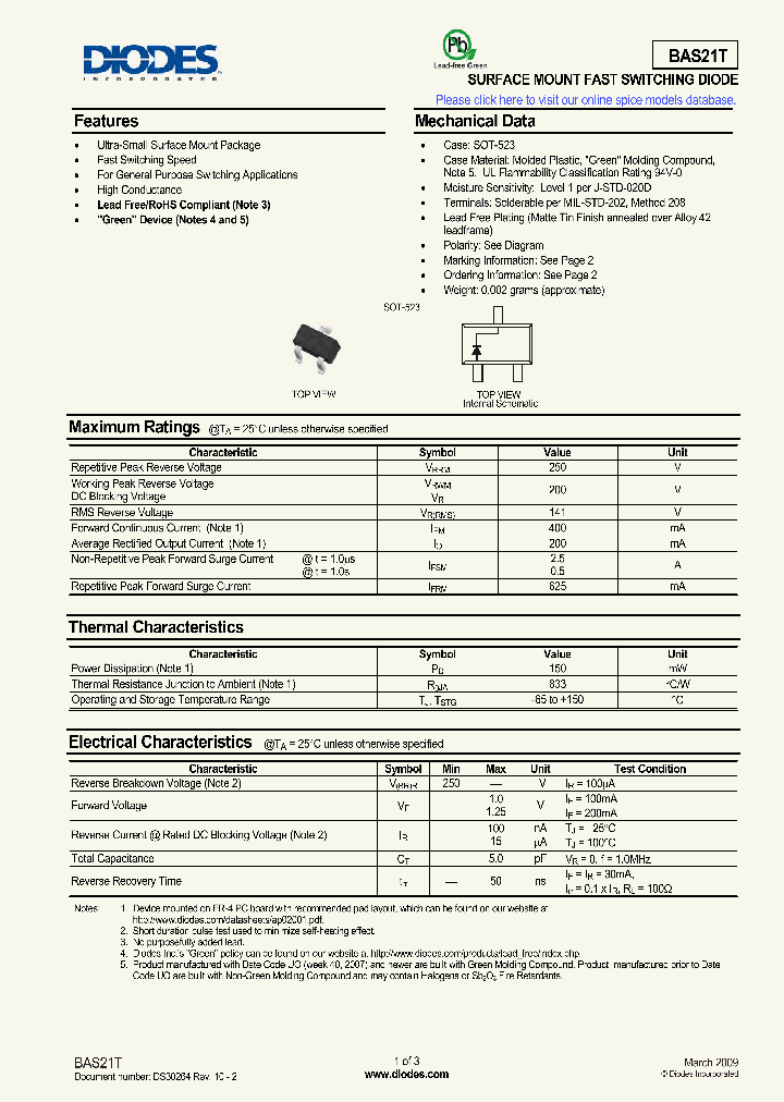 BAS21T_4936275.PDF Datasheet