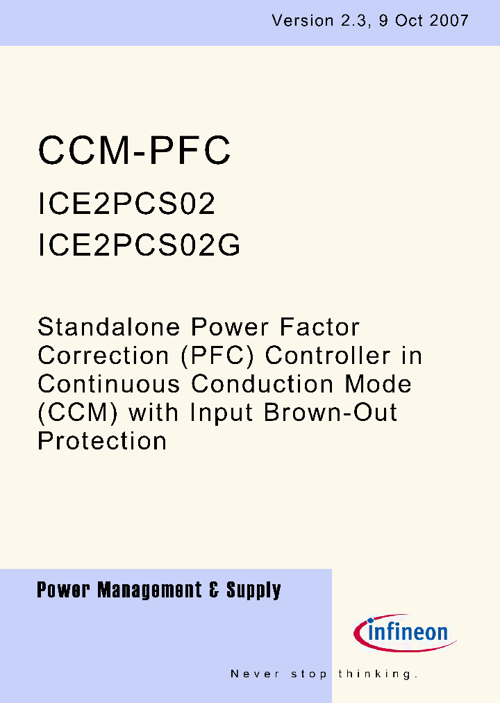 ICE2PCS02_4936752.PDF Datasheet