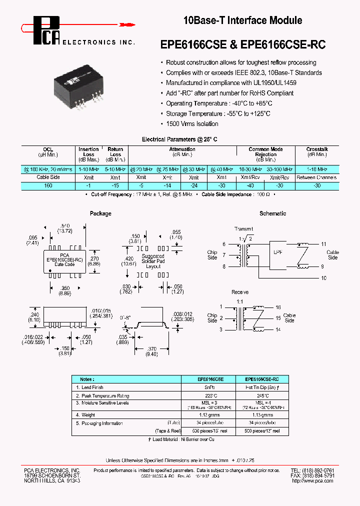 EPE6166CSE07_4942610.PDF Datasheet