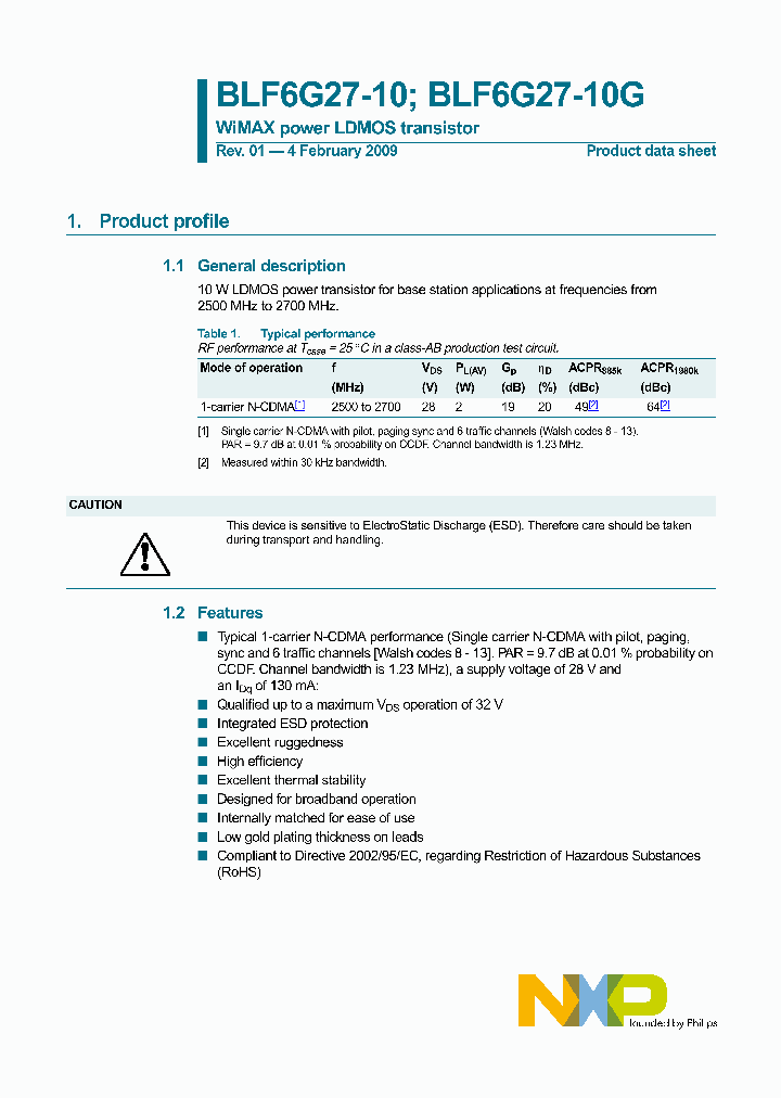 BLF6G27-10_4945498.PDF Datasheet