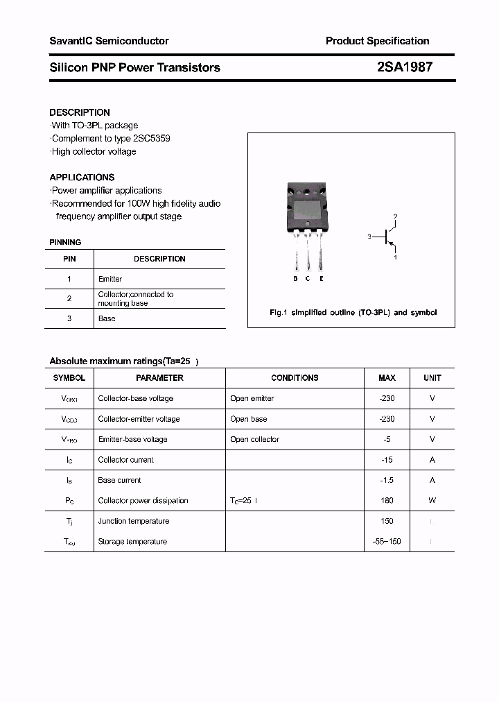 2SA1987_4947745.PDF Datasheet