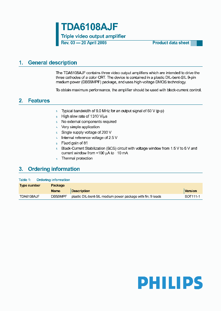 TDA6108AJF_4950154.PDF Datasheet