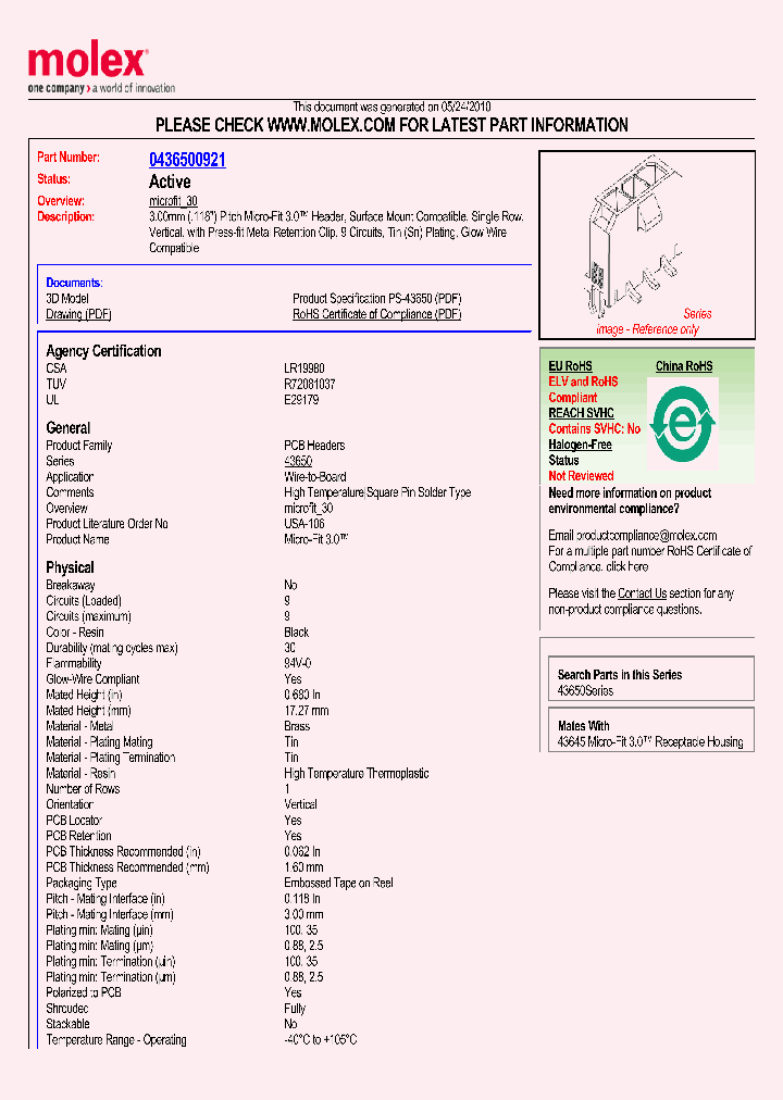 43650-0921_4950274.PDF Datasheet