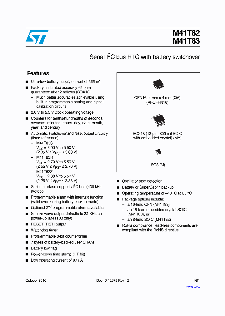 M41T83SQA6E_4950668.PDF Datasheet