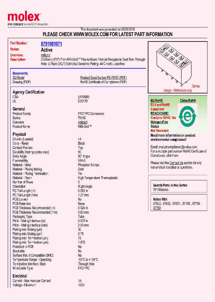 0791081071_4952977.PDF Datasheet