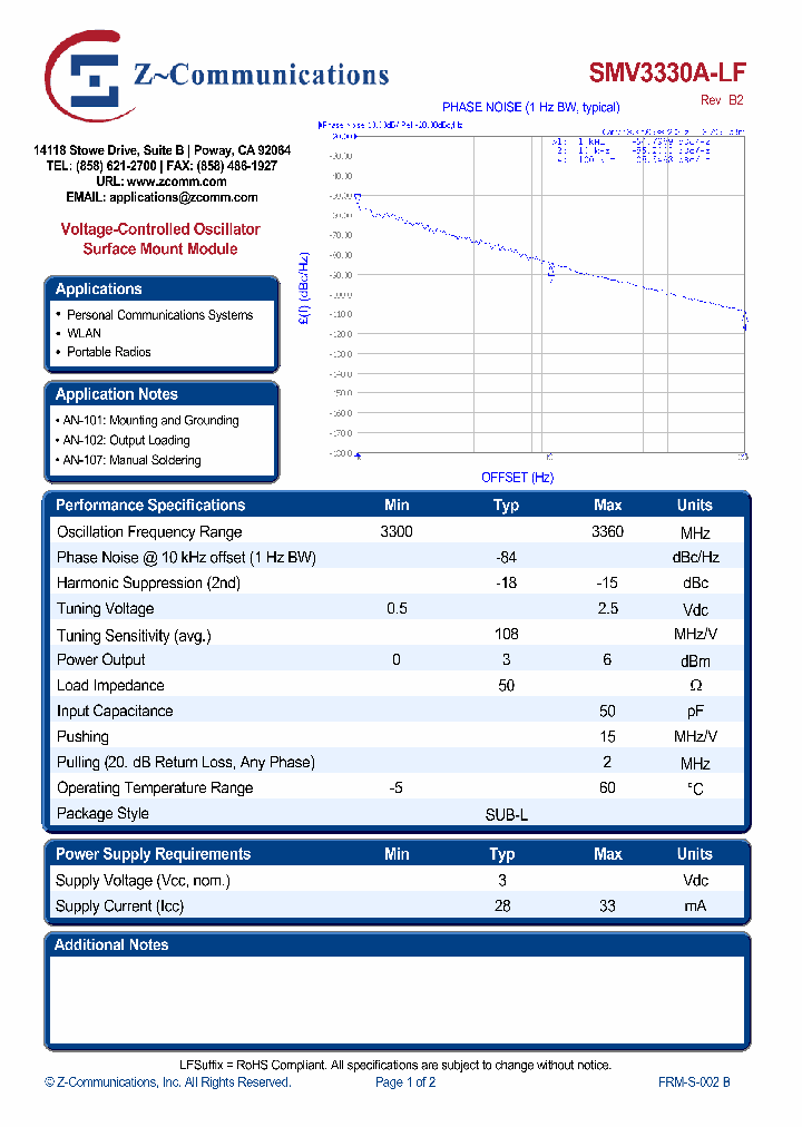 SMV3330A-LF_4953438.PDF Datasheet