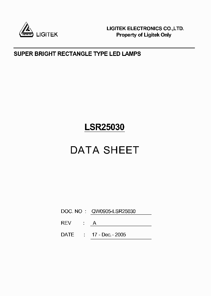 LSR25030_4954085.PDF Datasheet
