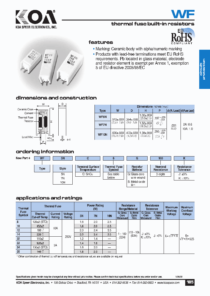 WF5NC8S100J_4954556.PDF Datasheet