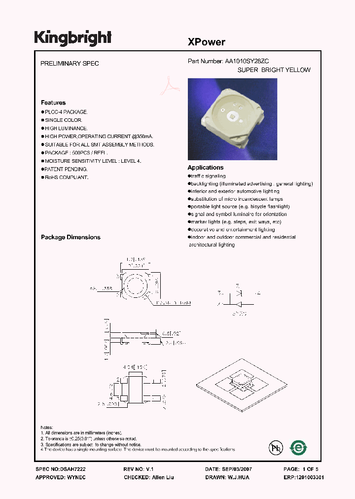 AA1010SY28ZC_4958153.PDF Datasheet