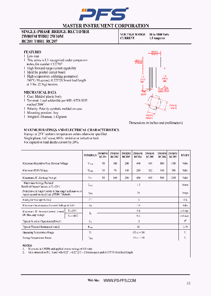 2W02M_4959692.PDF Datasheet