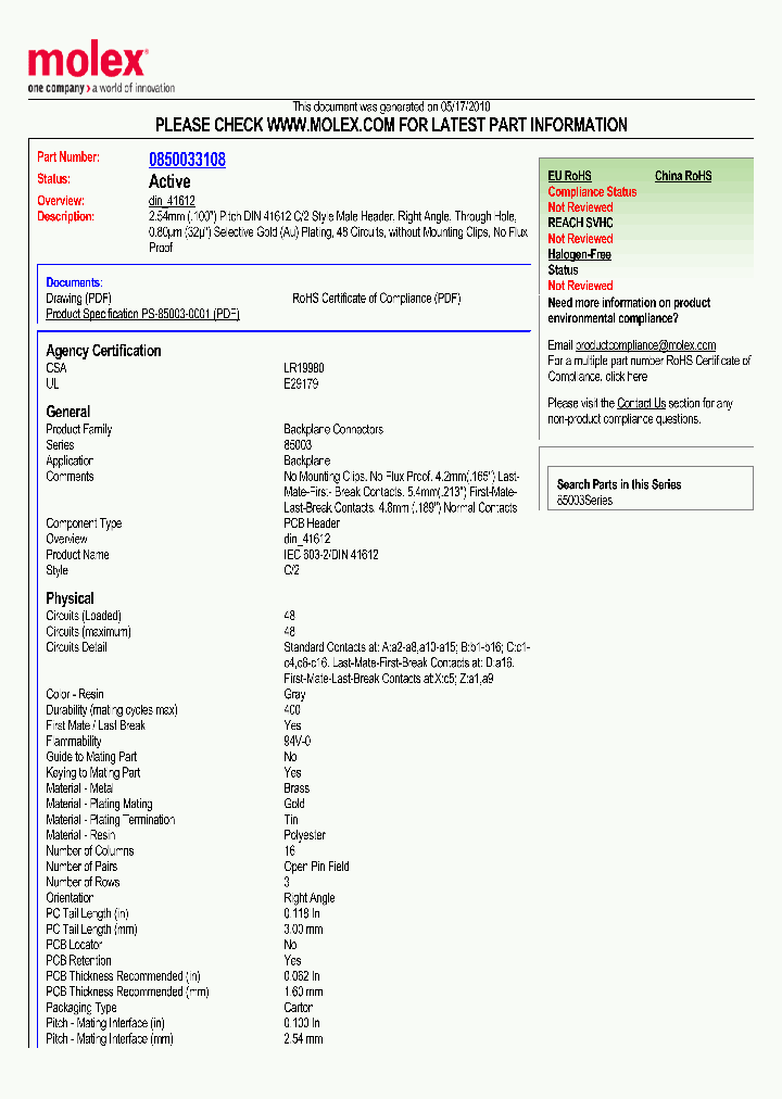 85003-3108_4961097.PDF Datasheet