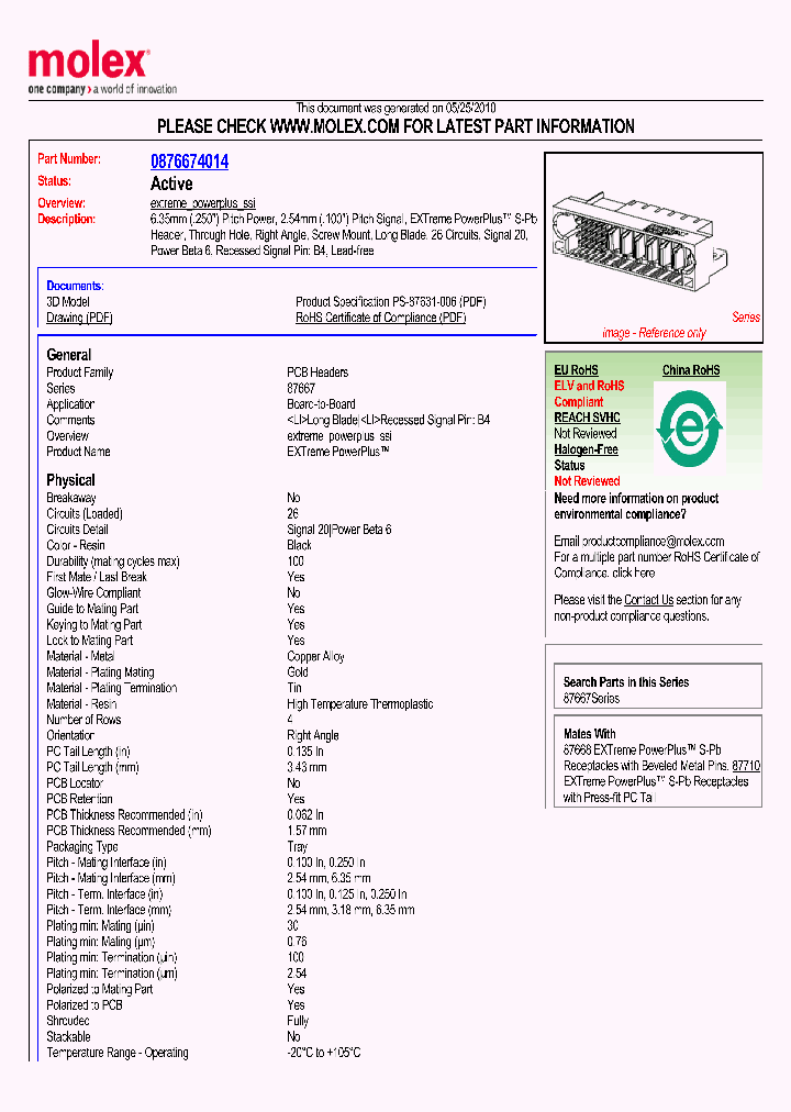 0876674014_4964518.PDF Datasheet