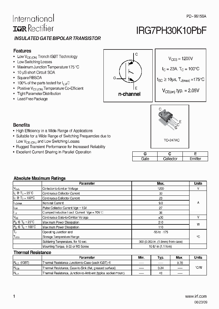 IRG7PH30K10PBF_4965501.PDF Datasheet