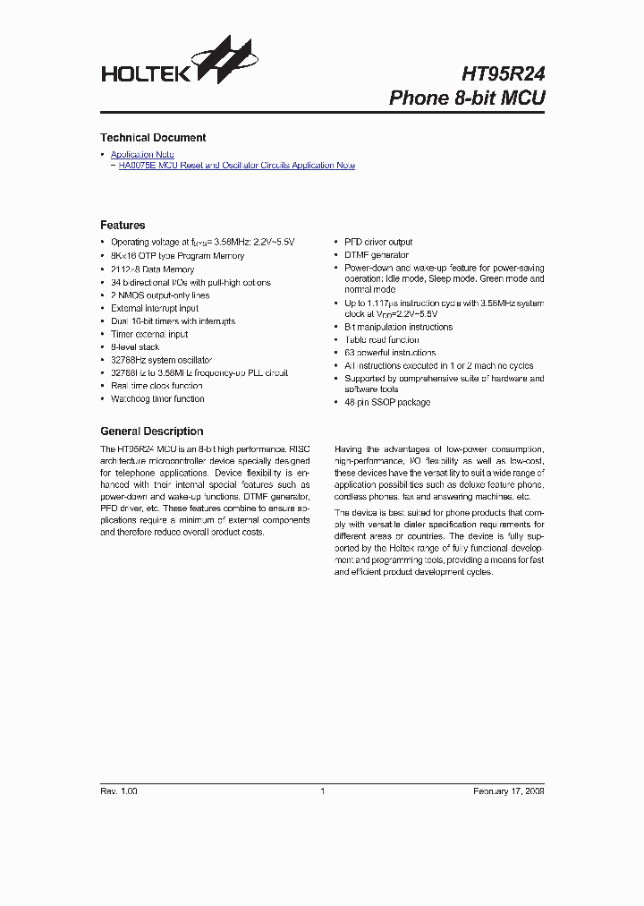 HT95R24_4965827.PDF Datasheet