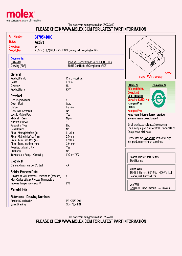 47054-1000_4967627.PDF Datasheet