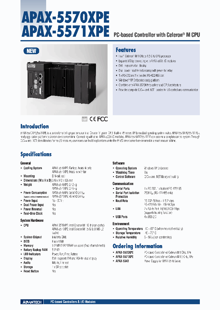 APAX-5570XPE_4975191.PDF Datasheet