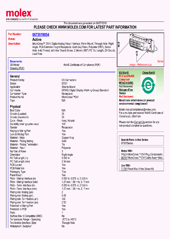 0673519054_4976107.PDF Datasheet