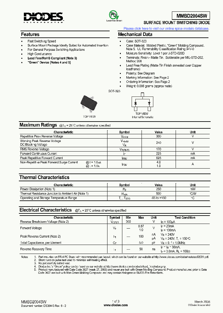 MMBD2004SW08_4978658.PDF Datasheet