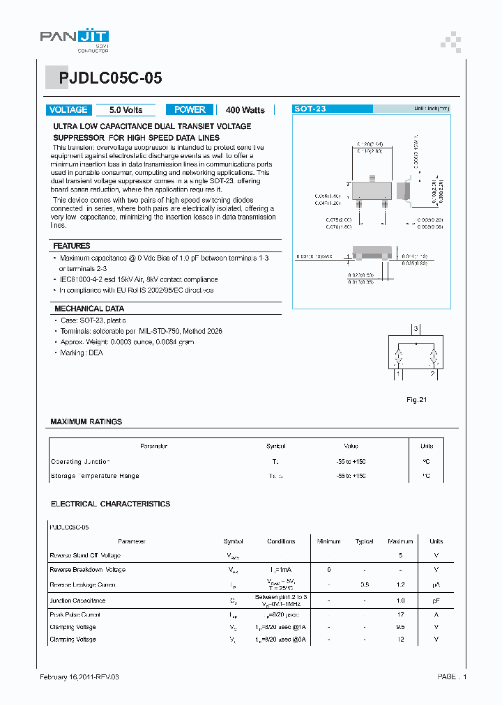 PJDLC05C-05_4980870.PDF Datasheet