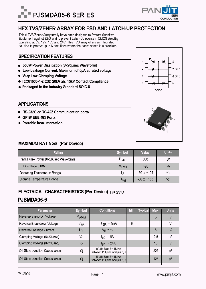 PJSMDA05-609_4987570.PDF Datasheet