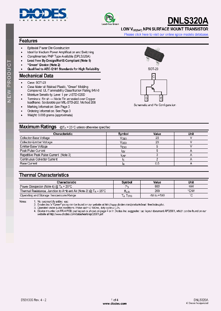 DNLS320A-7_4989865.PDF Datasheet