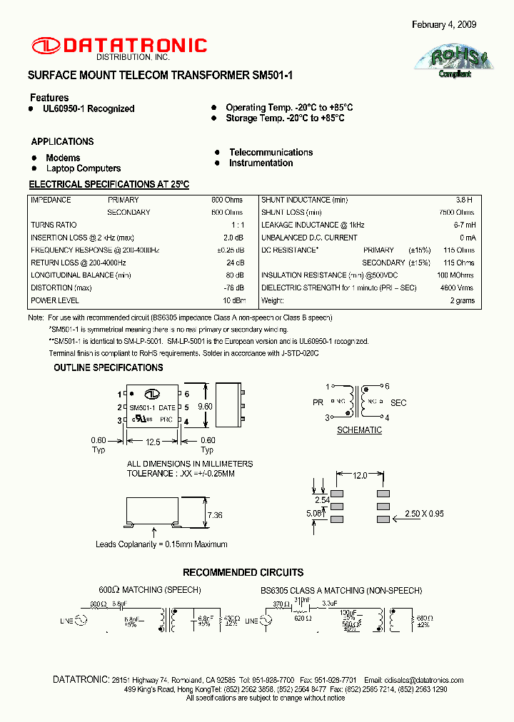 SM501-1_4990760.PDF Datasheet