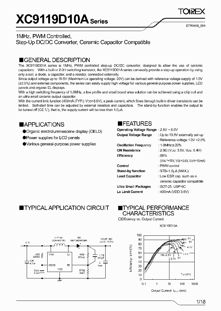 XC9119D10A_4990873.PDF Datasheet