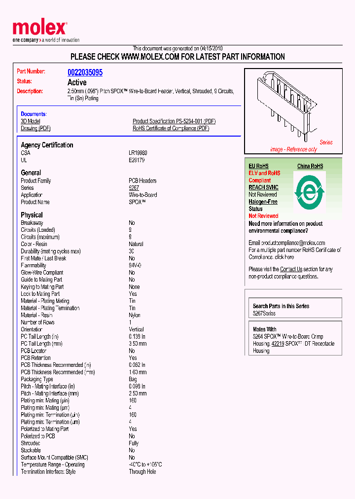0022035095_4991612.PDF Datasheet