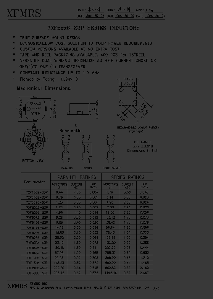 7XF1506-S3P_4992726.PDF Datasheet