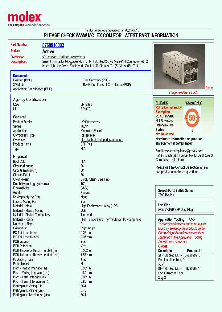 0760910003_4994053.PDF Datasheet