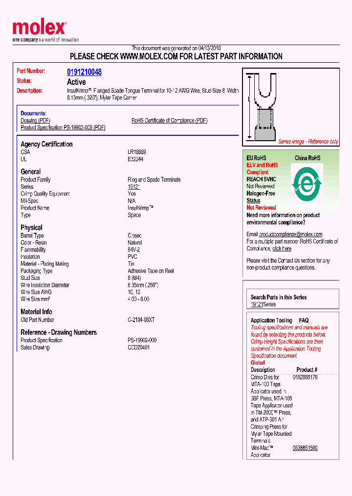 0191210048_4997449.PDF Datasheet