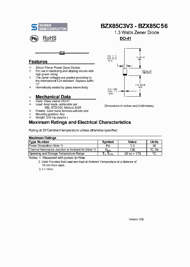 BZX85C51_4998208.PDF Datasheet