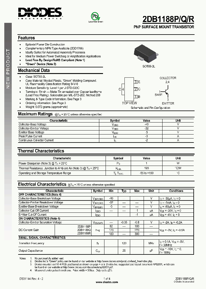 2DB1188R-13_5002722.PDF Datasheet