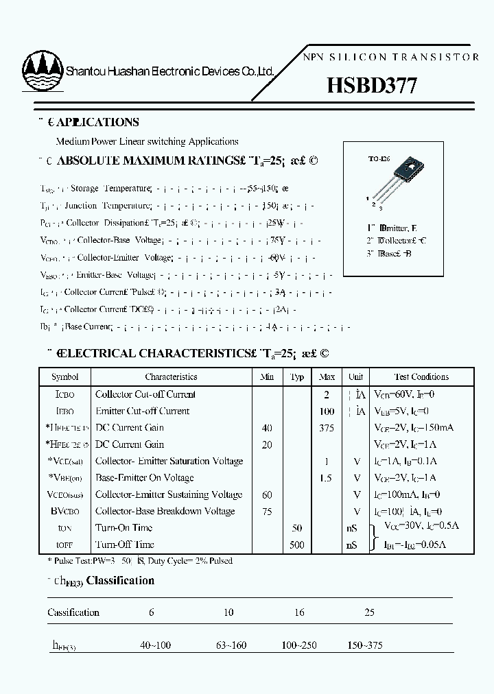 HSBD377_5005389.PDF Datasheet