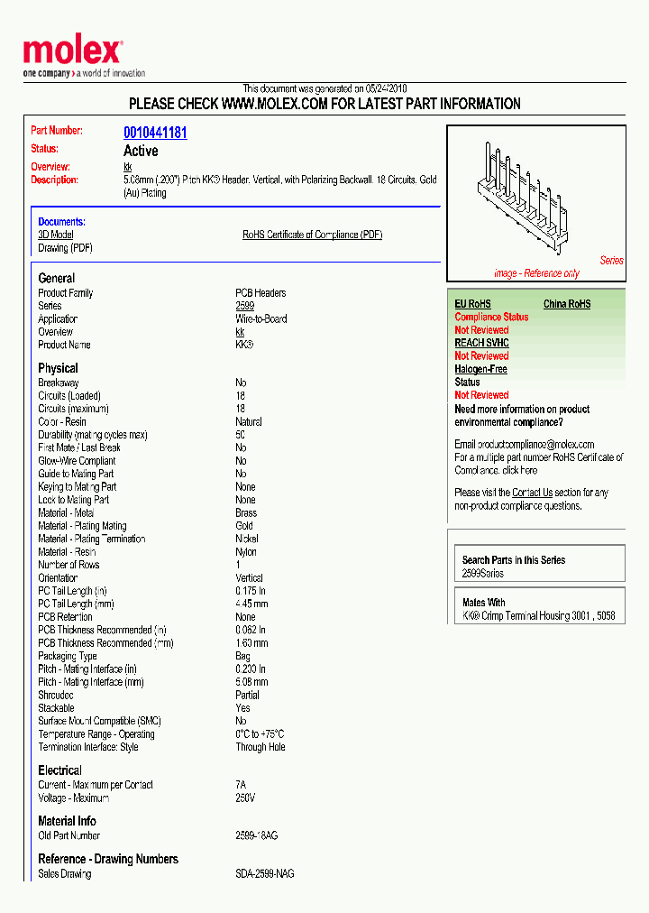 0010441181_5007243.PDF Datasheet