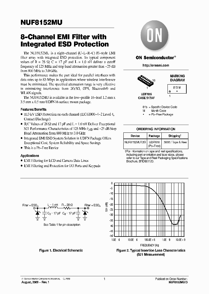 NUF8152MUT2G_5010650.PDF Datasheet