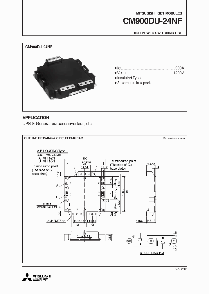 CM900DU-24NF_5011928.PDF Datasheet