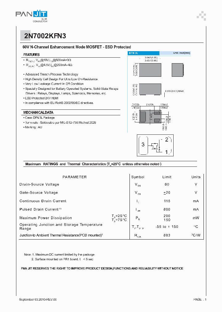 2N7002KFN3_5012310.PDF Datasheet