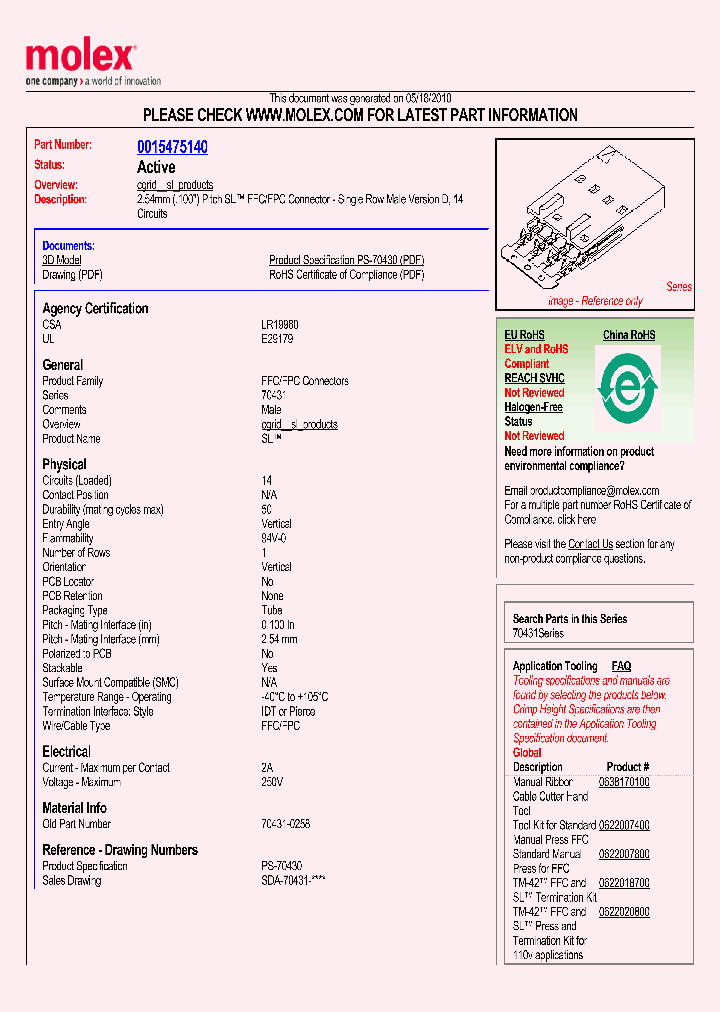 0015475140_5016528.PDF Datasheet