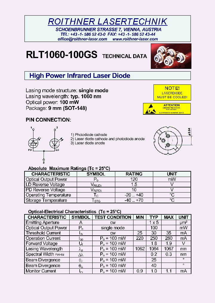 RLT1060-100GS_5019143.PDF Datasheet