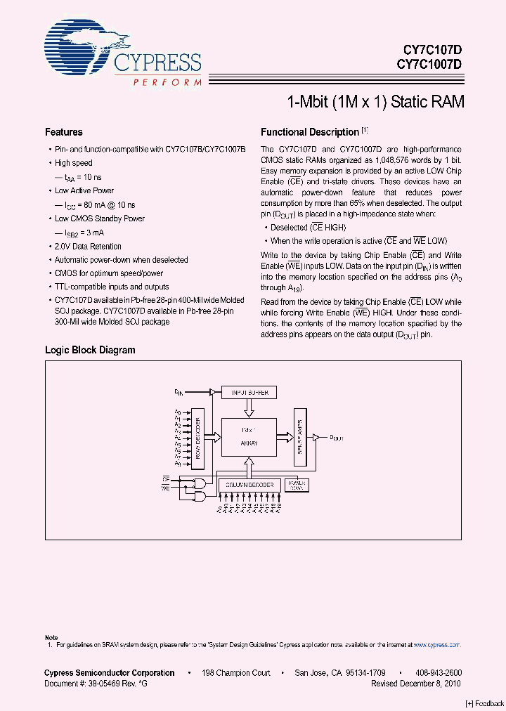 CY7C107D11_5024808.PDF Datasheet