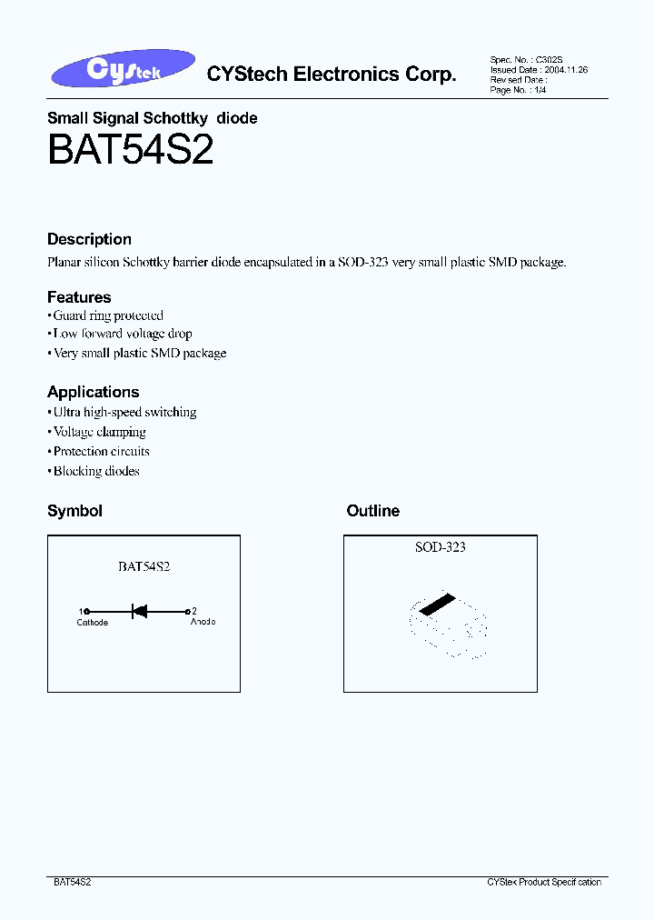 BAT54S2_5024894.PDF Datasheet